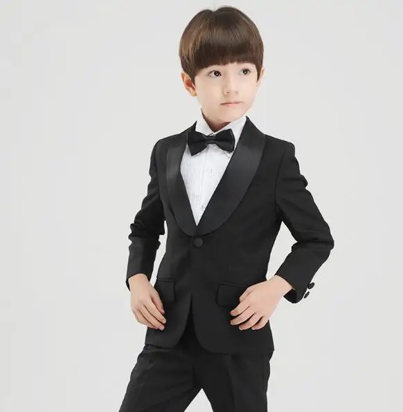 Лидер продаж белые элегантные костюмы для мальчиков (пиджак + штаны галстук