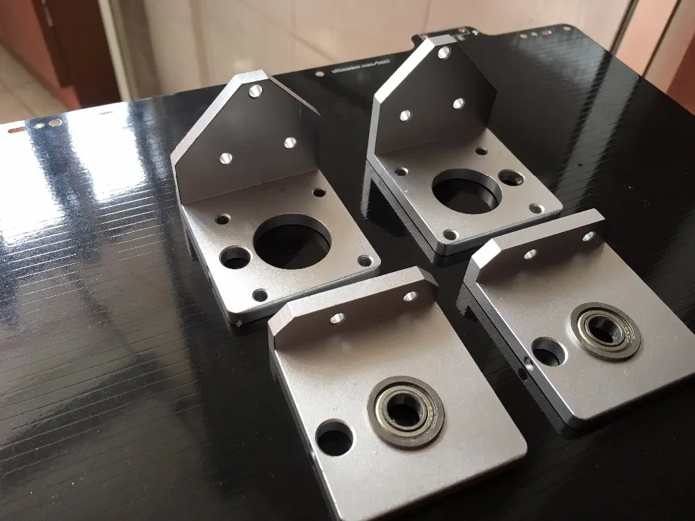 Reprap Prusa i3 переработанные алюминиевые детали для 3D принтера CNC металлическая Y