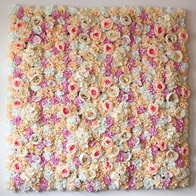 40X60cm искусственная шелковая Гортензия роза цветок стена отель дом свадьба фон