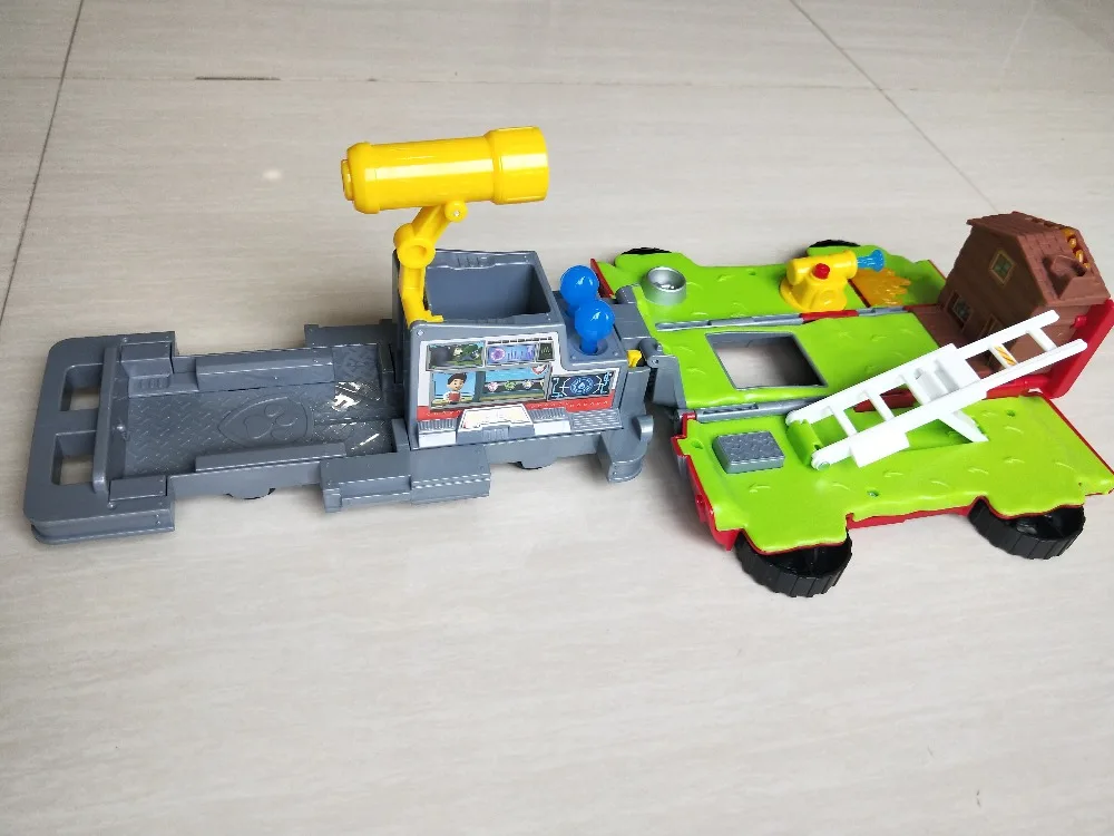 Горячая Подлинная Paw Patrol chase marshall's ride n rescue/Автомобильная фигурка оригинальная коробка