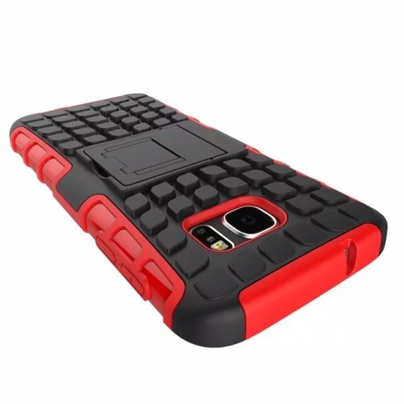 Clearance Case For Samsung Galaxy S7 S6 Edge J3 J5 J7 J310 J510 J710 2015 2016 Heavy Duty Armor Shockproof Tire Grain Phone |