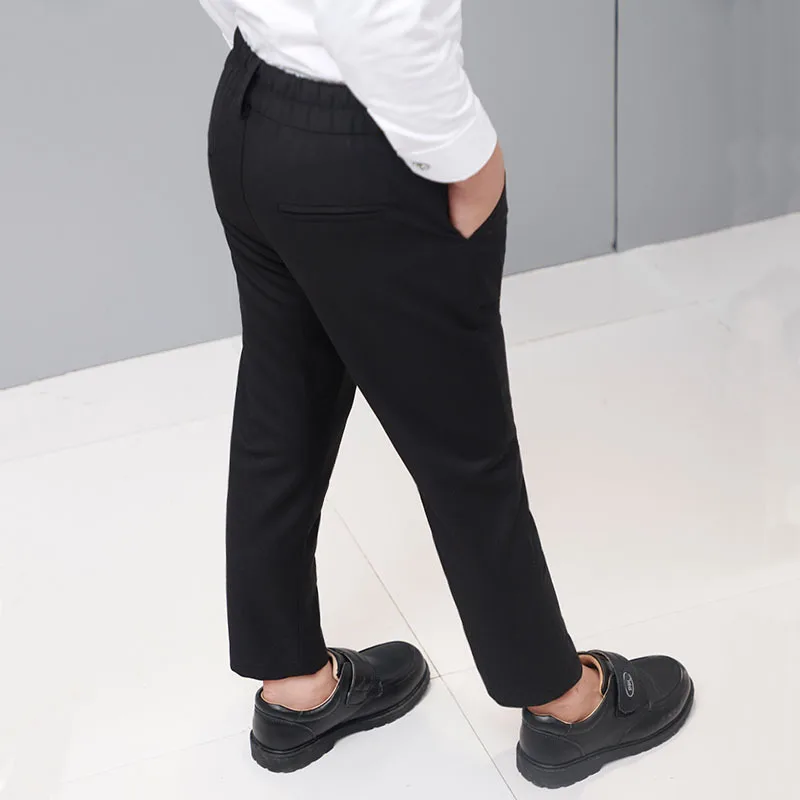 Брюки для мальчиков Детские Формальные костюм на день рождения свадебные модные