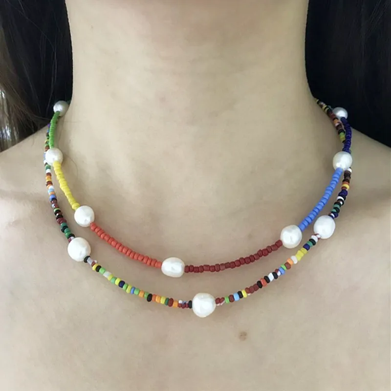 2019 Новые бусины из пресноводного жемчуга разных цветов в комплекте со