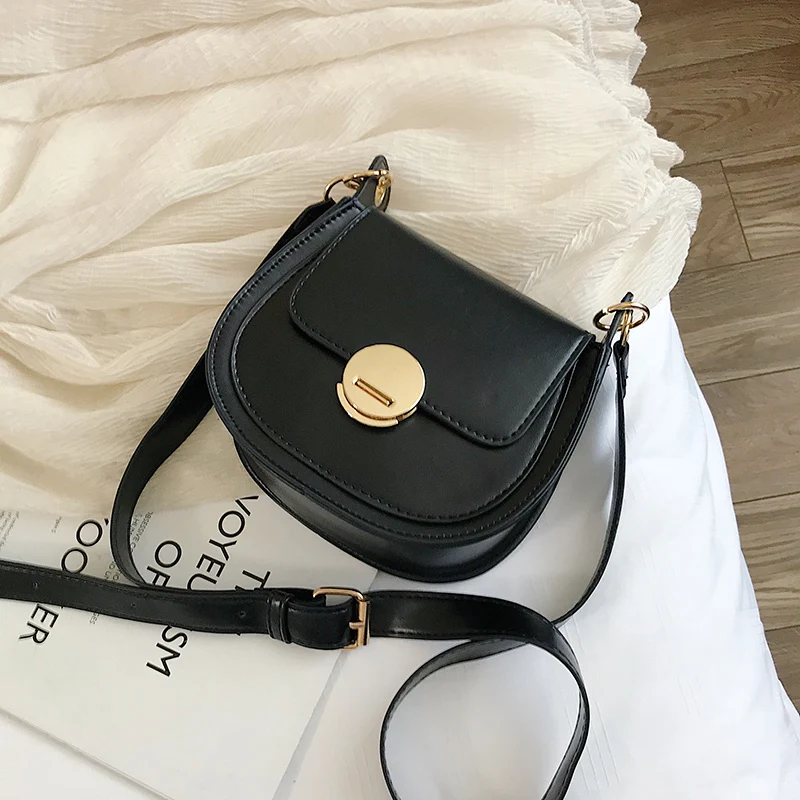 Женская сумка из ПУ кожи простая дизайнерская на одно плечо в европейском и