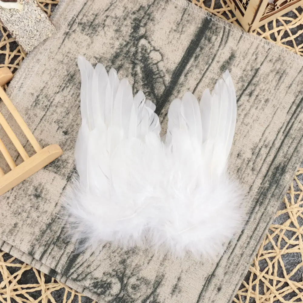 1 шт. Мини белое перо детский костюм для фотосъемки|Реквизиты фотобудки| |