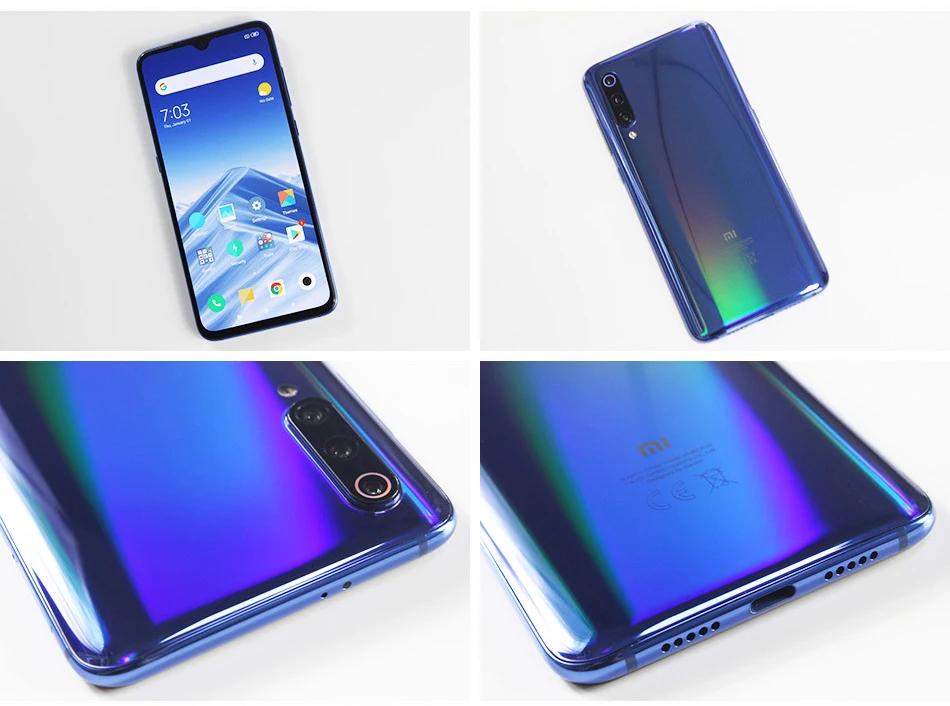 Глобальная версия, Xiao mi 9, 6 ГБ, 64 ГБ, mi 9, Восьмиядерный процессор Snapdragon 855, 6,39 дюйма, 48мп камера, мобильный телефон