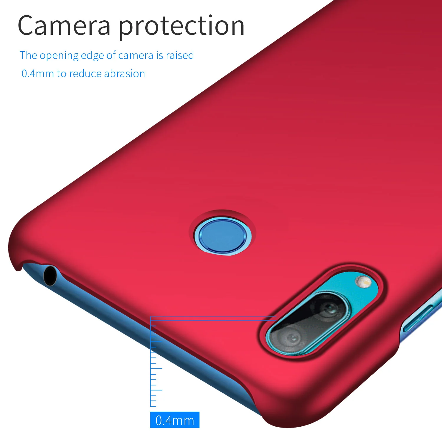 WEFOR Phone Cases for Huawei Y6 2019 Case Luxury Shockproof Cover Ultra Slim Hard Back Covers |