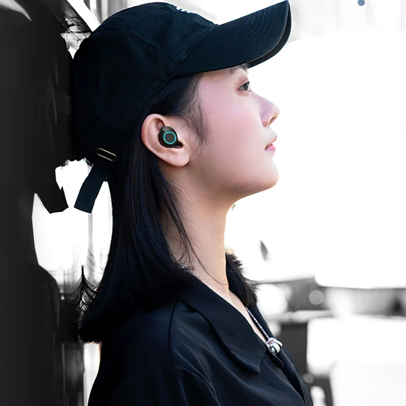 6D беспроводные наушники V5.0 TWS Bluetooth губная помада ящик мини портативный стерео