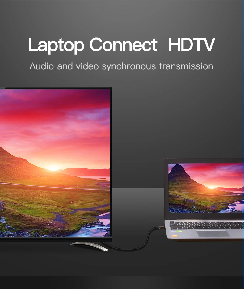 Кабель Vention HDMI 2,0 hdmi-hdmi кабель 4K HDMI кабель 5 м для HD tv lcd ноутбука PS3 проектор компьютерный кабель 5 м 2 м Оптическое волокно