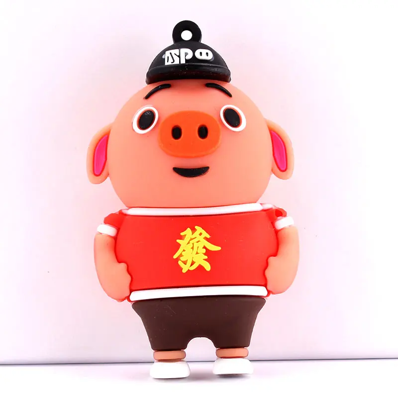 Ingelon Pendrive Animado USB флэш накопитель с героями мультфильма 8 ГБ 16 32 милый пингвин clef usb