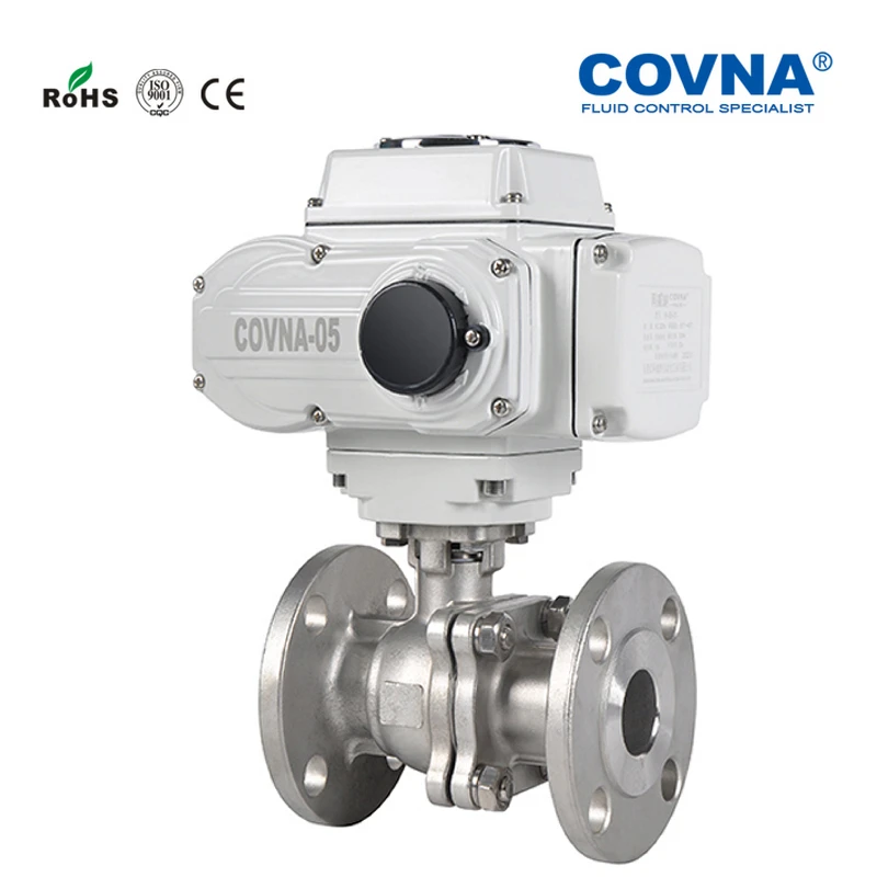 DC24V Electric Flange Ball Valve On/Off type Full Port DN32 Motorized | Обустройство дома