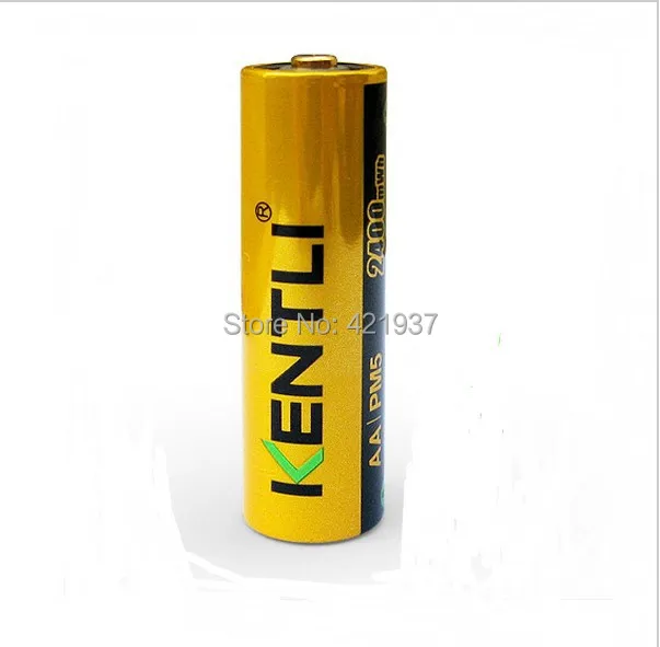 KENTLI 4 шт./лот мощный литий-ионный Аккумулятор AA 1 5 В 2400 мАч перезаряжаемый