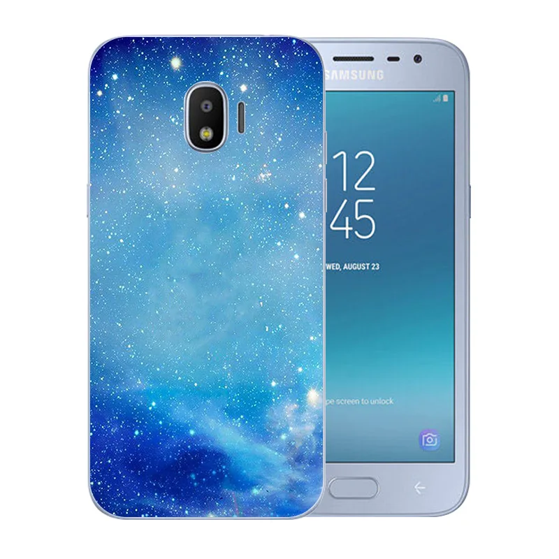 5 0 дюйма для Samsung Galaxy J2 Pro 2018/SM-J250F силиконовый прозрачный чехол из ТПУ с рисунком