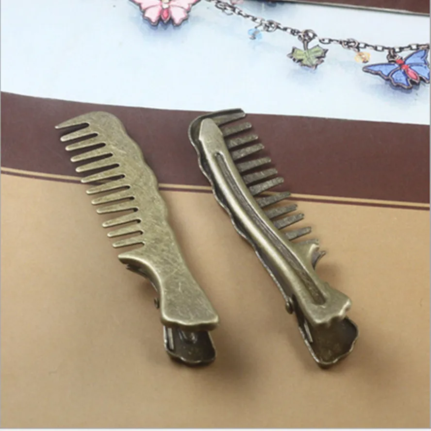Antique Bronze Hair comb Clip woman bobby pins fashion Accessories vintage hair hairpins Headwear hairclip | Украшения и