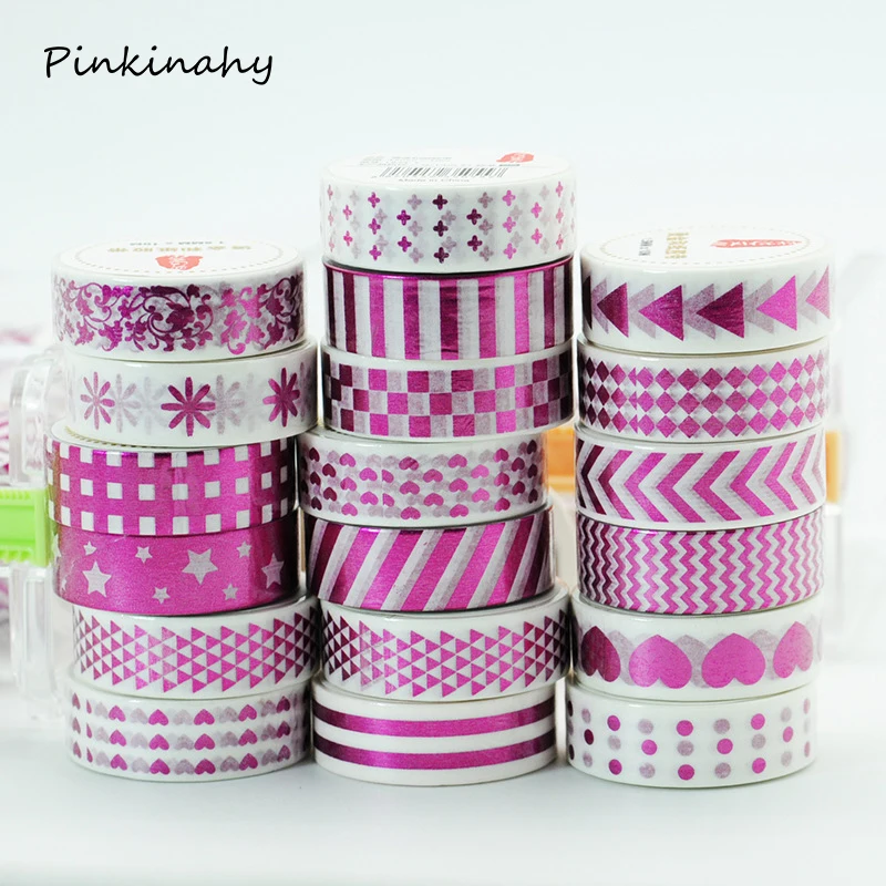 1x10 м золотая серебряная фольга сердце фотография скрапбукинг милый кавайный