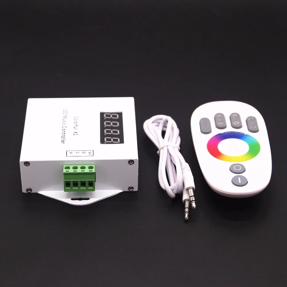 BEILAI DC 12 В светодиодный музыкальный контроллер Dream color RGB сенсорный пульт