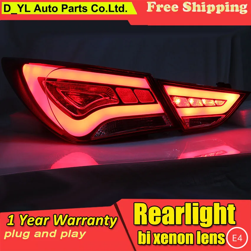 Car Styling for Tail Lights 2010-2013 Hyundai sonata LED Rear Light Fog light Lamp DRL Brake+Park+Signal | Автомобили и мотоциклы