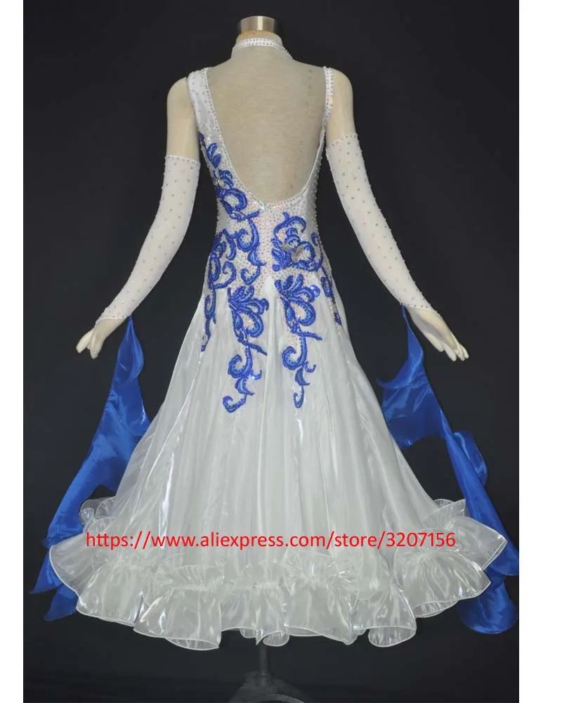 New Ballroom Standard Dance Dress Nieuwste Internationale Standaard Danswedstrijd Jurk balllroom dance dress | Тематическая одежда