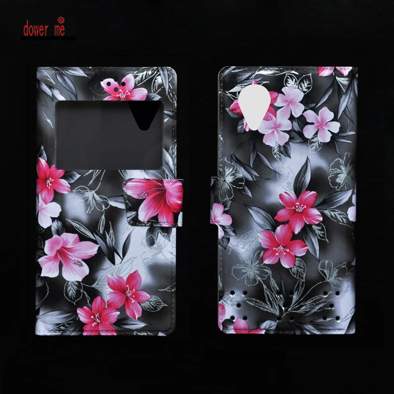 Dower me новый мягкий чехол из ТПУ + Модный Цветной Чехол-книжка искусственной кожи