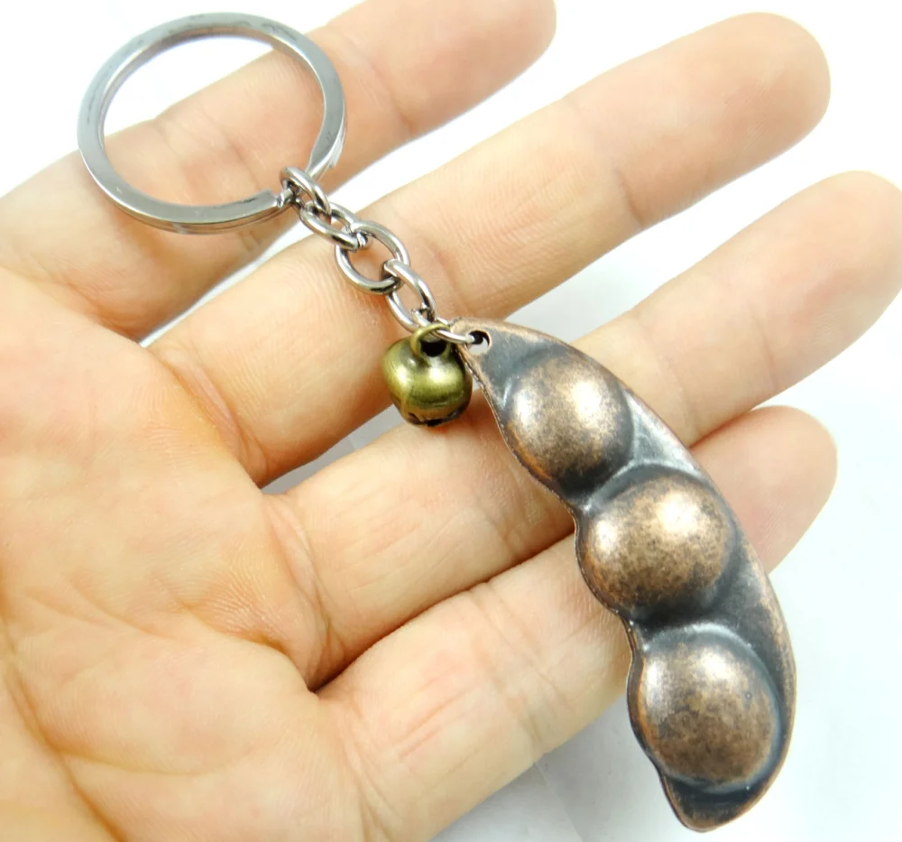 1 шт. модный креативный брелок для ключей кольцо в форме сердца с подвеской виде