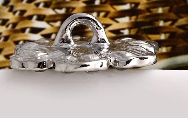 50 шт. 18 мм металлические стразы пуговицы кристалл центральный элемент Свадебный