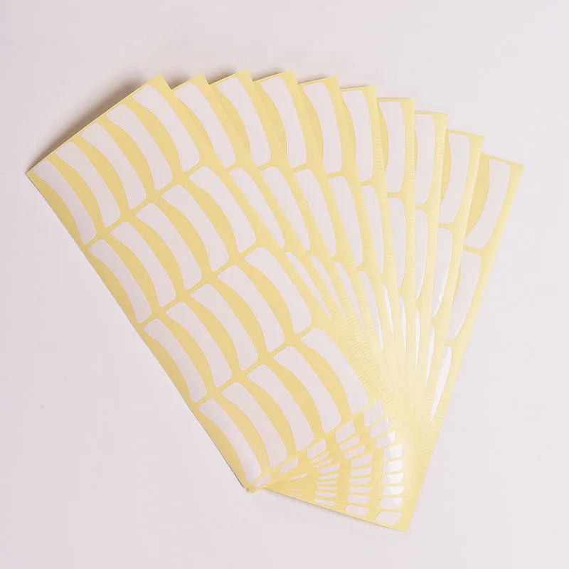 Горячая 100 пар/упак. Бумага пластыри ресниц под глаза подушечками ненатуральные