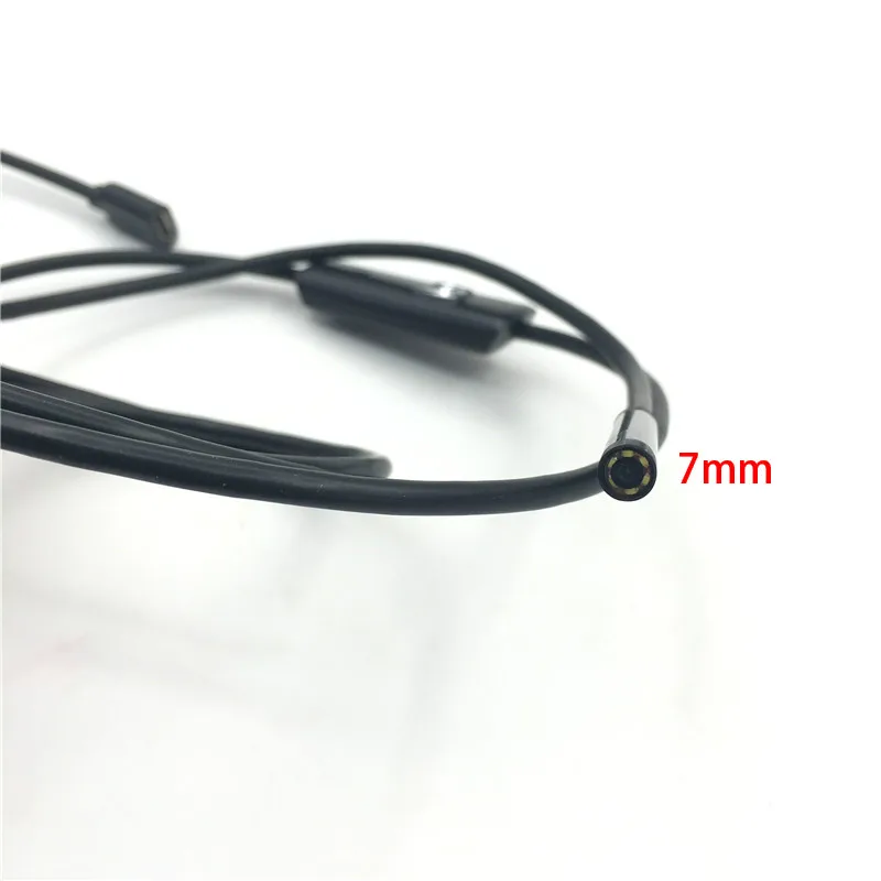 7 мм объектив инспекционная труба водонепроницаемый 480P HD эндоскоп мини USB камера