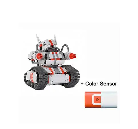 Корабль из России) Xiaomi Robot Mitu строительные блоки робота Bluetooth Мобильный пульт дистанционного управления 978 запасные части самобалансирующаяся система - Цвет: tank and sensor