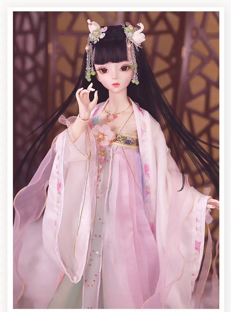 Китайский стиль 62 см 1/3 шарнир для тела кукла горячая Китайская традиционная