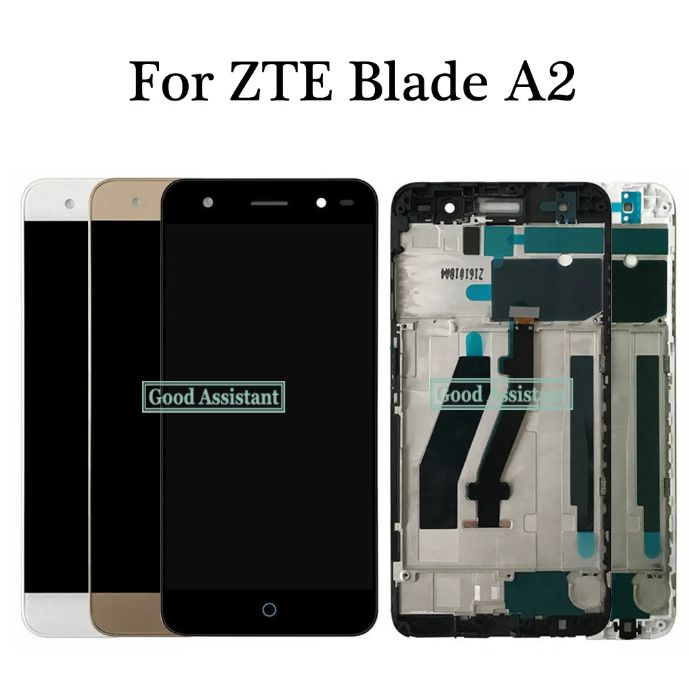 Черный/белый/золотой 5 0 дюймов для ZTE Blade A2 BV0720 полный ЖК дисплей кодирующий
