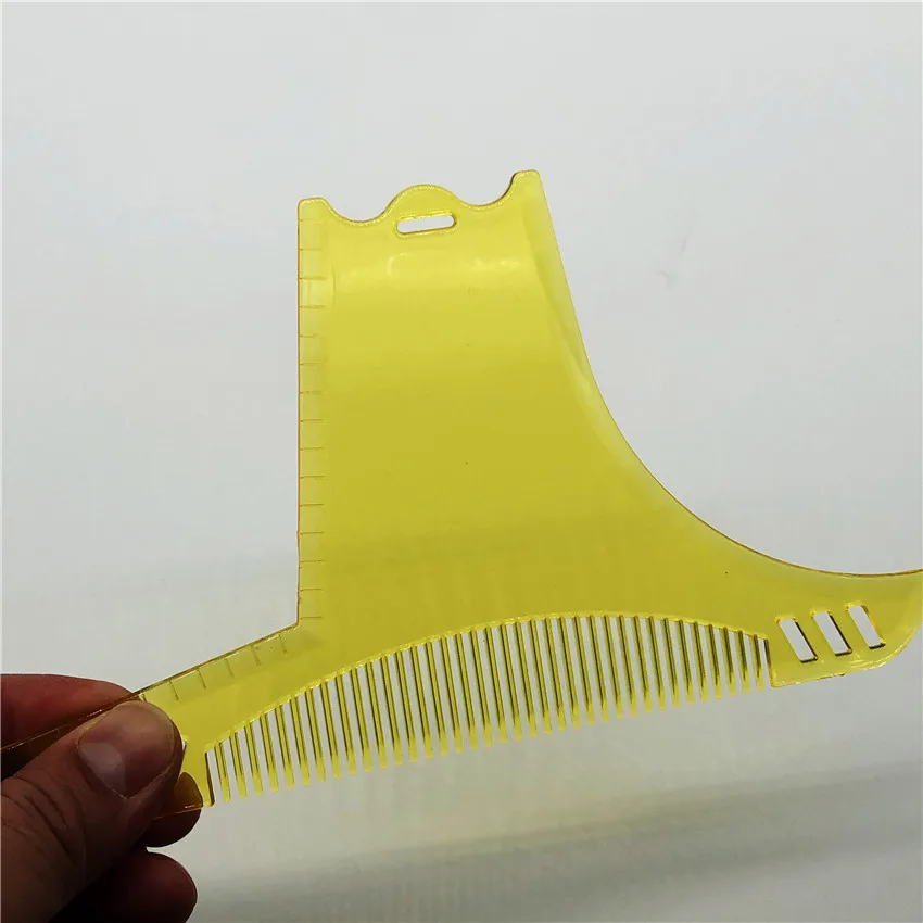 1 шт. высококачественный многослойный шаблон для формирования бороды 8 в расческа