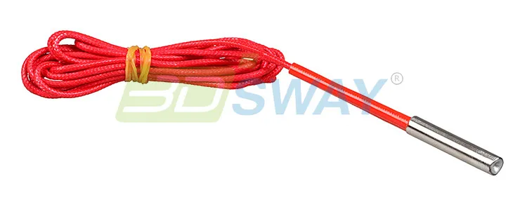 3DSWAY 3D-принтеры Запчасти 1M 12 V/24 V 40 Вт нагревательная труба патронного нагревателя 6*30 мм специальные внутренние подкладки для E3D Циклоп 2 в 1 из Hotend комплект 1 шт