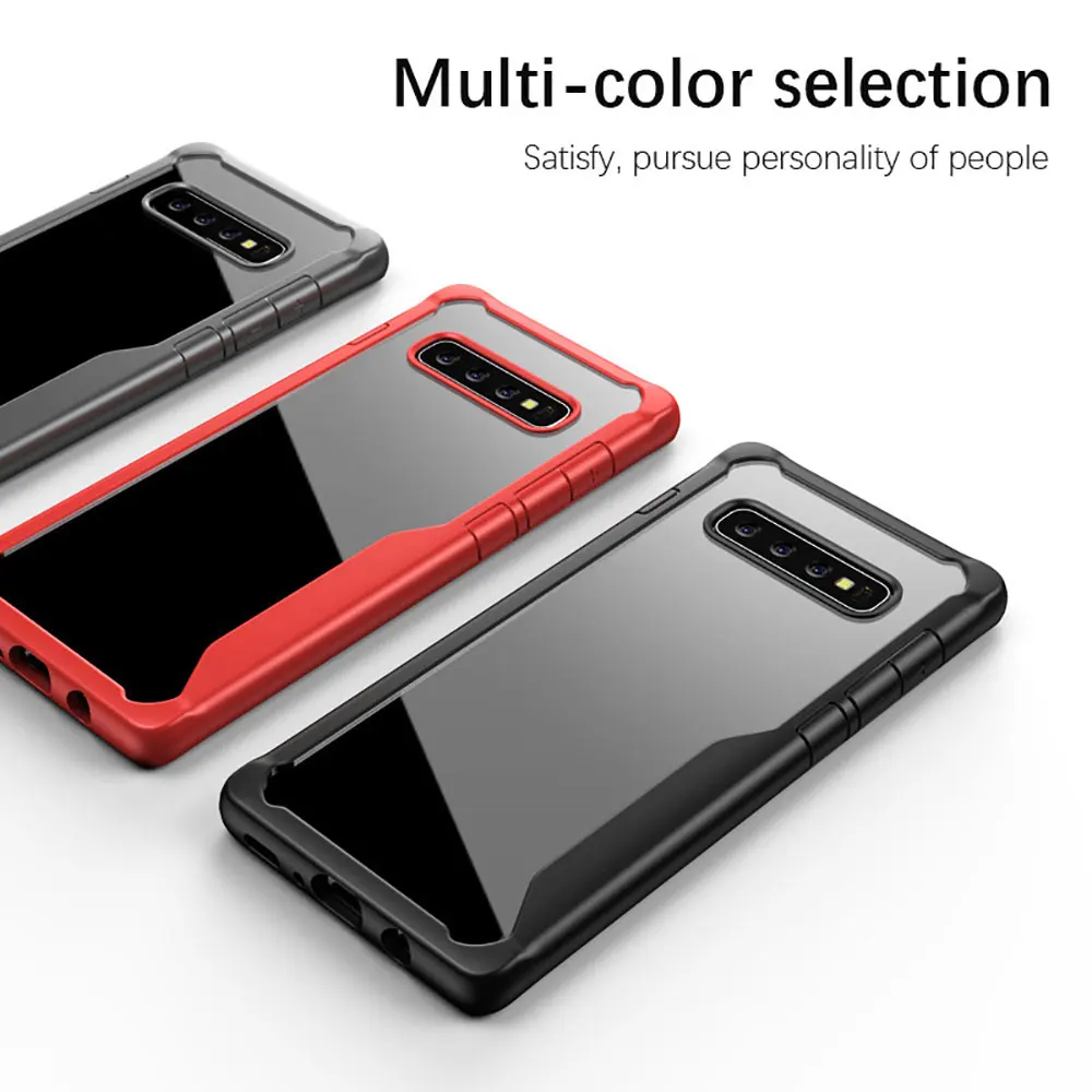 Ударопрочный защитный чехол KISSCASE для Samsung Galaxy S8 S9 S10 Plus S10e телефона с полной