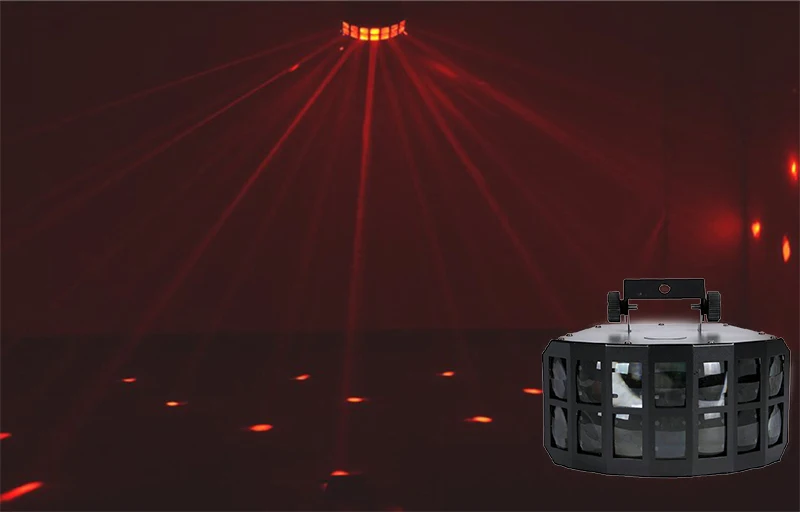 2x10 Вт RGBW 4in1 лампа бабочка световой эффект DMX512 обеспечивают работу Совместного