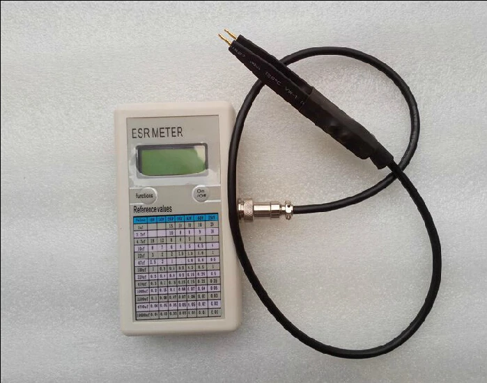 Новый ЖК дисплей Авто Диапазон в цепи конденсаторный счетчик ESR тест er + SMD