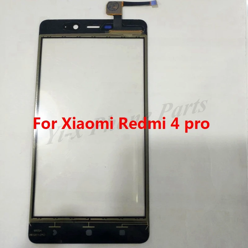 1 ЖК-дисплей с сенсорным экраном для Xiaomi Redmi 4 Pro сенсорная панель переднее стекло