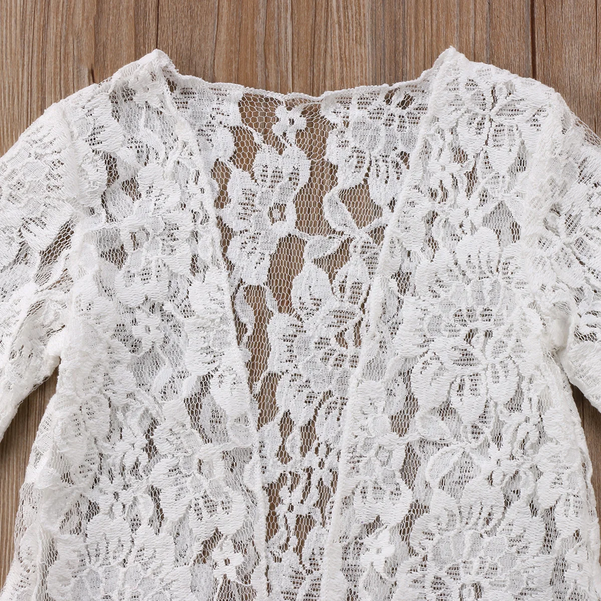 Летние детские кружевные солнцезащитные топы с цветочным рисунком для маленьких