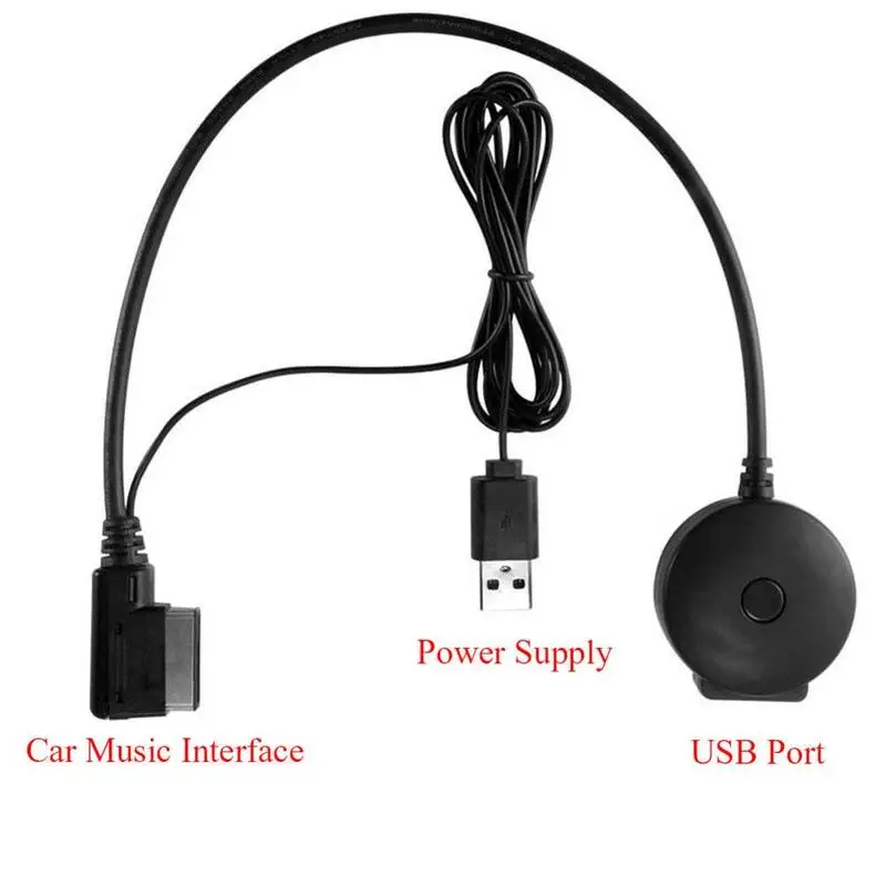 1 шт. DHL беспроводной bluetooth-адаптер USB LED Зарядное устройство MP3 для Android iPhone iPod iPad Auto