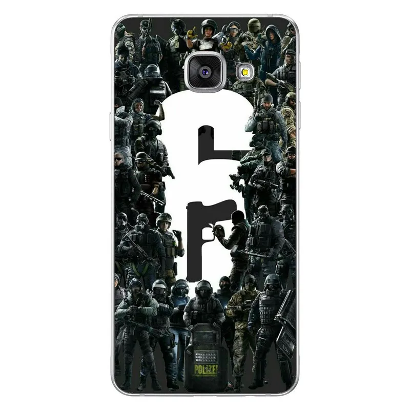 Чехлы для телефонов rainbow six siege чехлы Samsung S3 S5 S6 S6Edge S7 S7Edge S8 S8Plus S9 S9Plus Note 2 3 4 6 8 9 Лучший