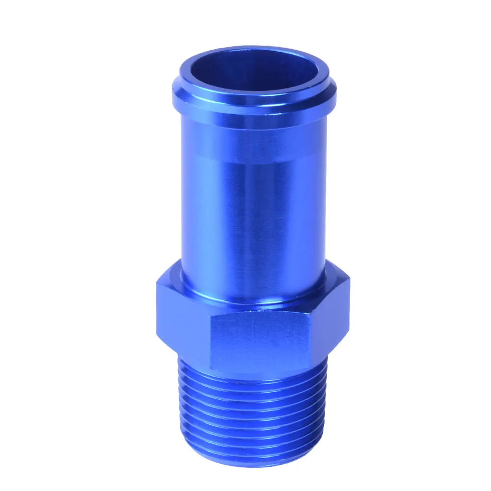 SPEEDWOW AN12 алюминиевый прямой 1 &quotNPT Male to Female 1&quot Барб Масляный шланг Конец ниппель