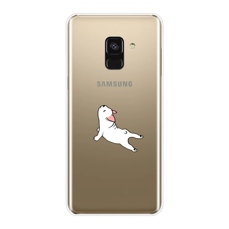 Чехол для Samsung Galaxy A3 A5 A7 2016 2017 силиконовый мягкий чехол накладка 2018 A6 A8 Plus