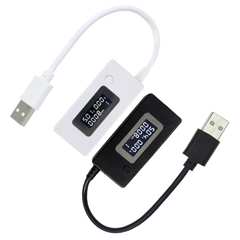 1 шт. Новый цифровой Usb Lcd детектор напряжения тока Мобильная мощность зарядное