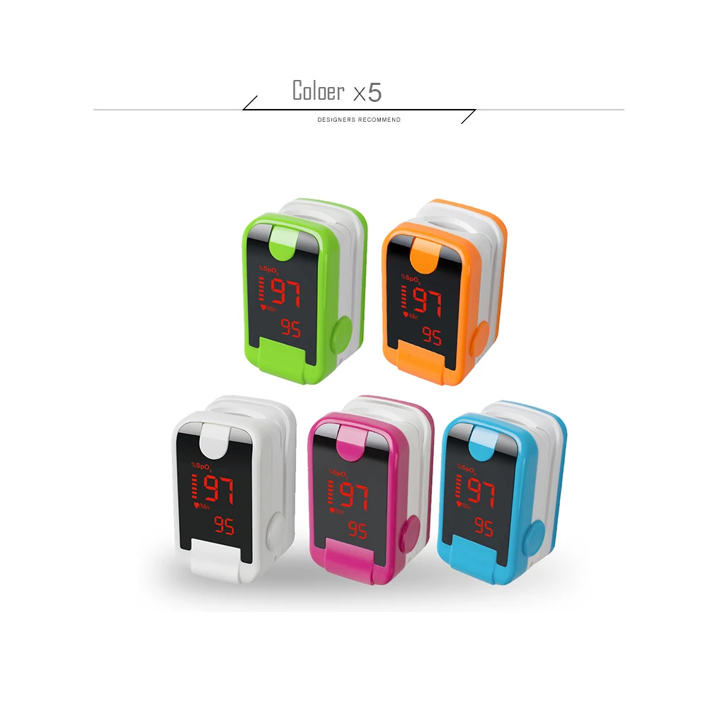 Oximetro De Dedo Finger Pulse Oximeter Blood Oxygen Saturometro SPO2 PR Oxymeter De Pulso Portable Saturator Pulsioximetro