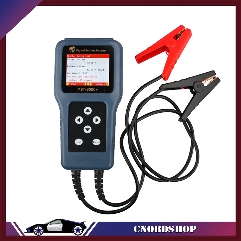 MST-8000 + цифровой Батарея анализатор со съемными принтеров Тесты er можете