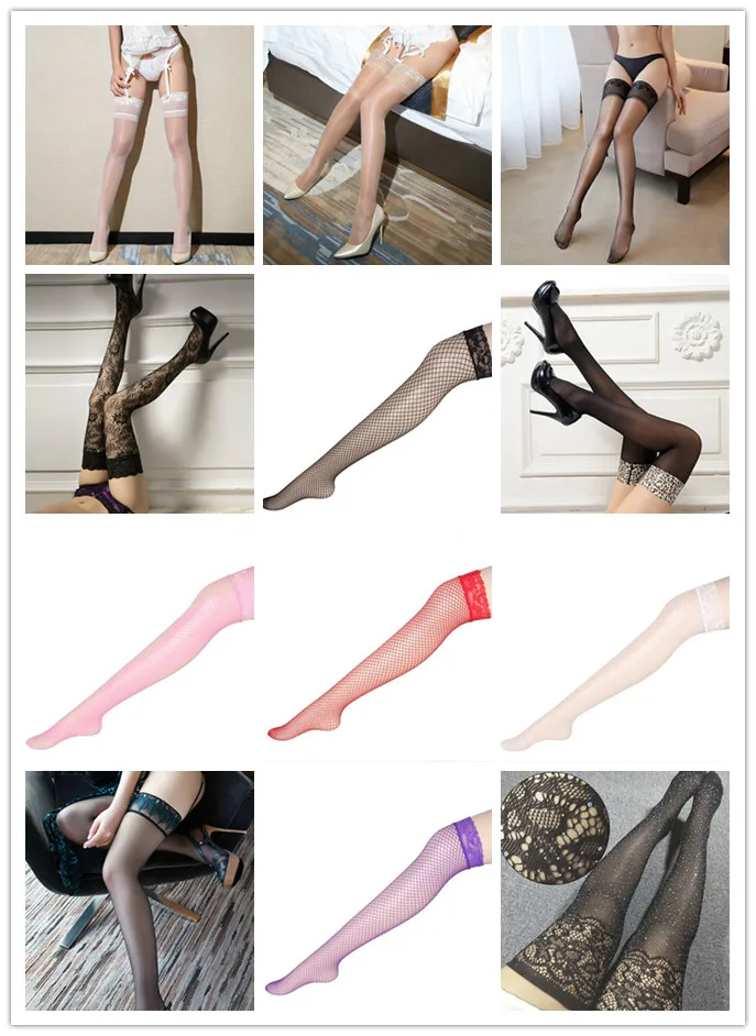 1 пара дамский чулок бандаж модные кружевные облегающие Высокие Колготки для