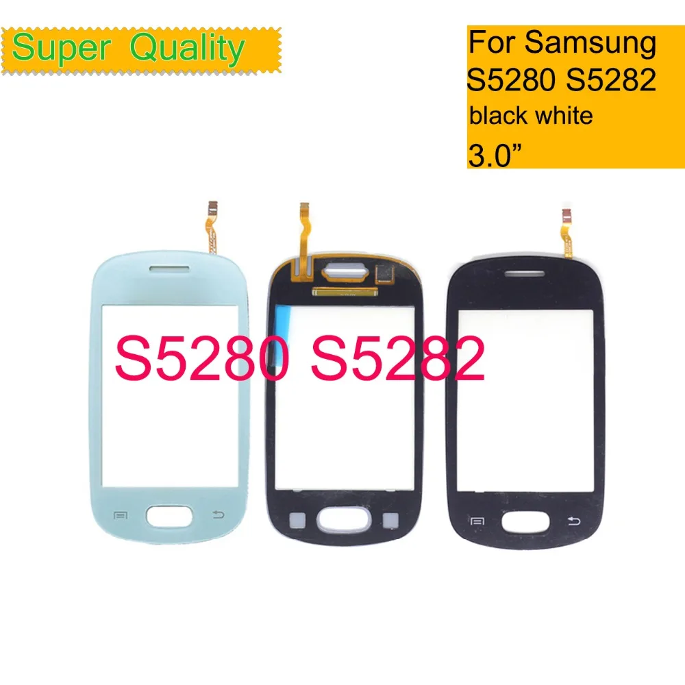 S5282 для samsung GT S5280 5280 5282 сенсорный экран Сенсорная панель дигитайзер передняя