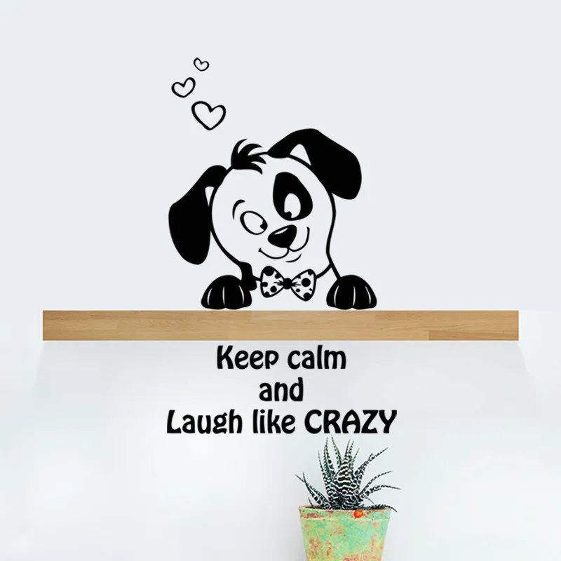 Сохраняйте спокойствие прекрасный яркий Кот переключатель в виде собаки