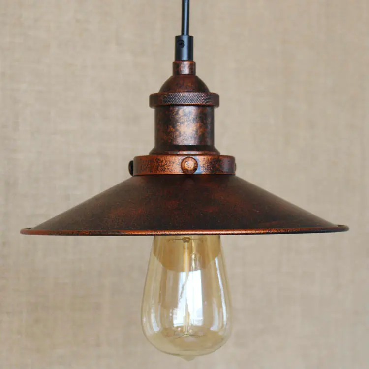Промышленные подвесные светильники винтажная Подвесная лампа Эдисона E27 110 220V