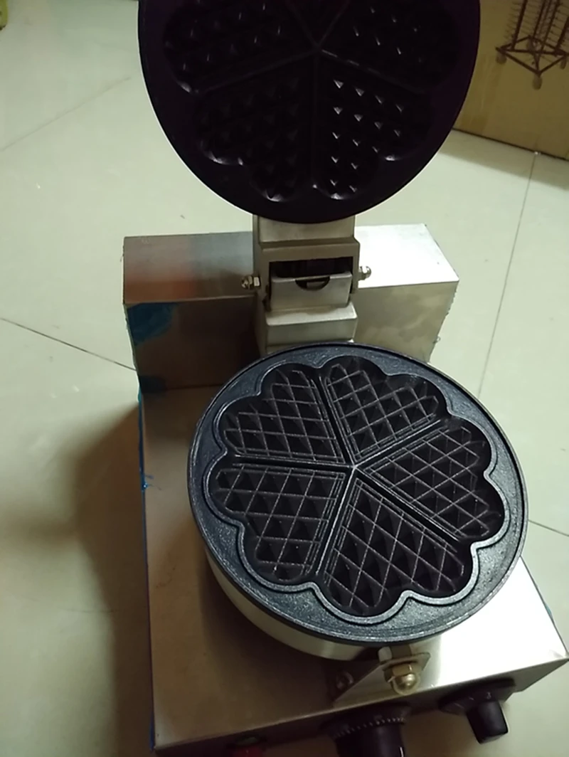 Free shipping 220V/110V 5 PCS heart-shaped Waffle maker cake machine Baker | Бытовая техника