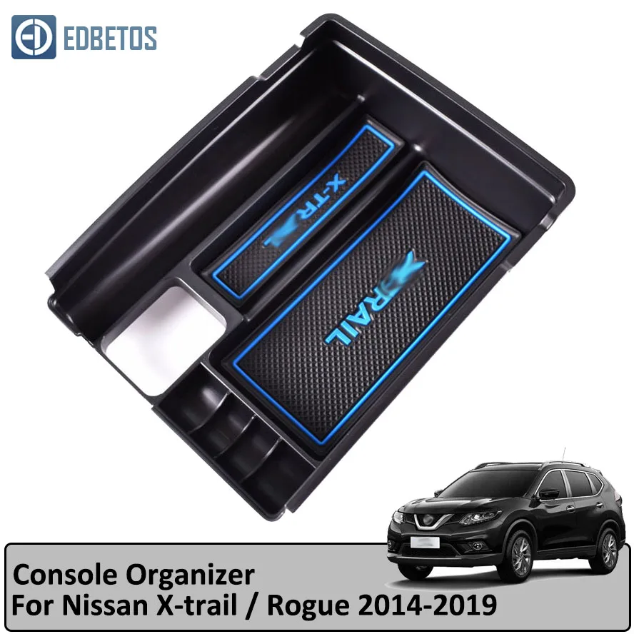 Подлокотник коробка для хранения для Nissan X-Trail XTRAIL T32 Rogue центральная консоль перчаточный чехол лоток контейнер